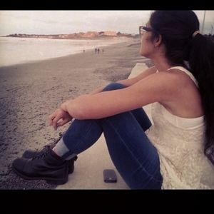 Kimichi blue Boho lace top